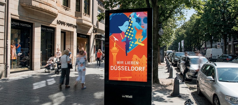 JCDecaux renews ad contract with Düsseldorf